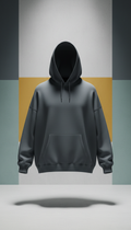 Relaxed Fit Hoodie In Urban Slate